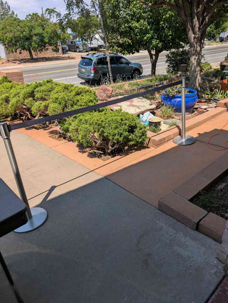 Retractable Belt Crowd Control Stanchion - Albuquerque, New Mexico - FleaMarketBay
