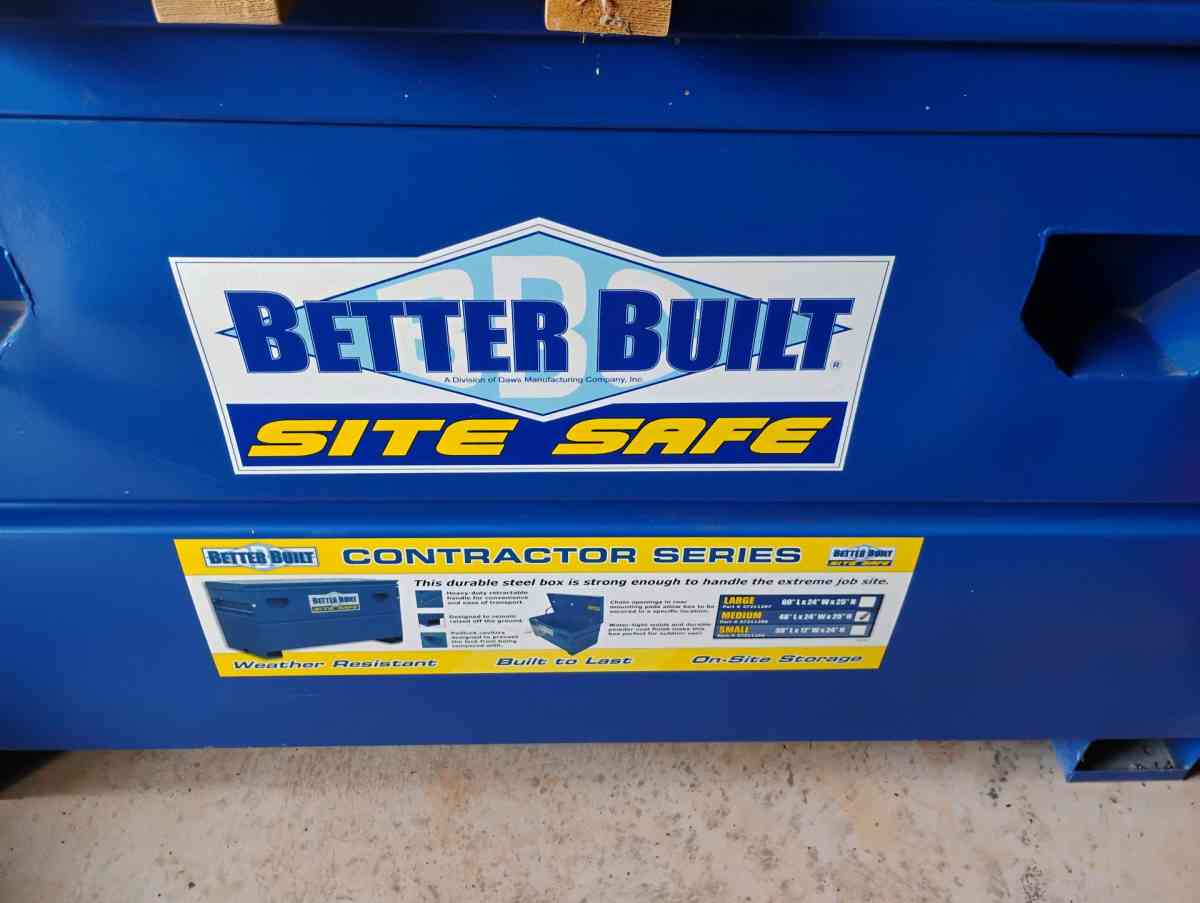 Job Tool box large safe container