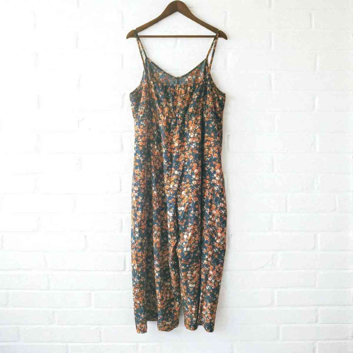 Floral Sleevless Jumpsuit with Adjustable Straps - Herriman, Utah