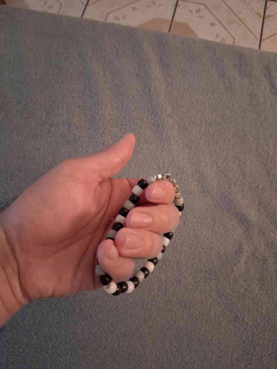 Universal Studios Halloween Michael Myers Pearl Bracelet - North Hollywood, California - FleaMarketBay