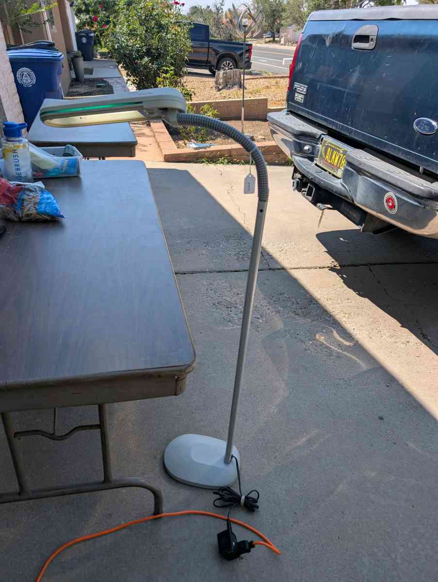 Over The Desk Floor Lamp