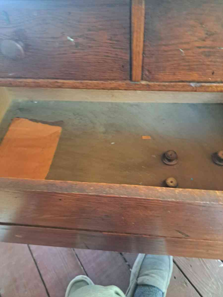 2 antique dressers dated bk to 1910 solid oak - Greenville, South Carolina - FleaMarketBay