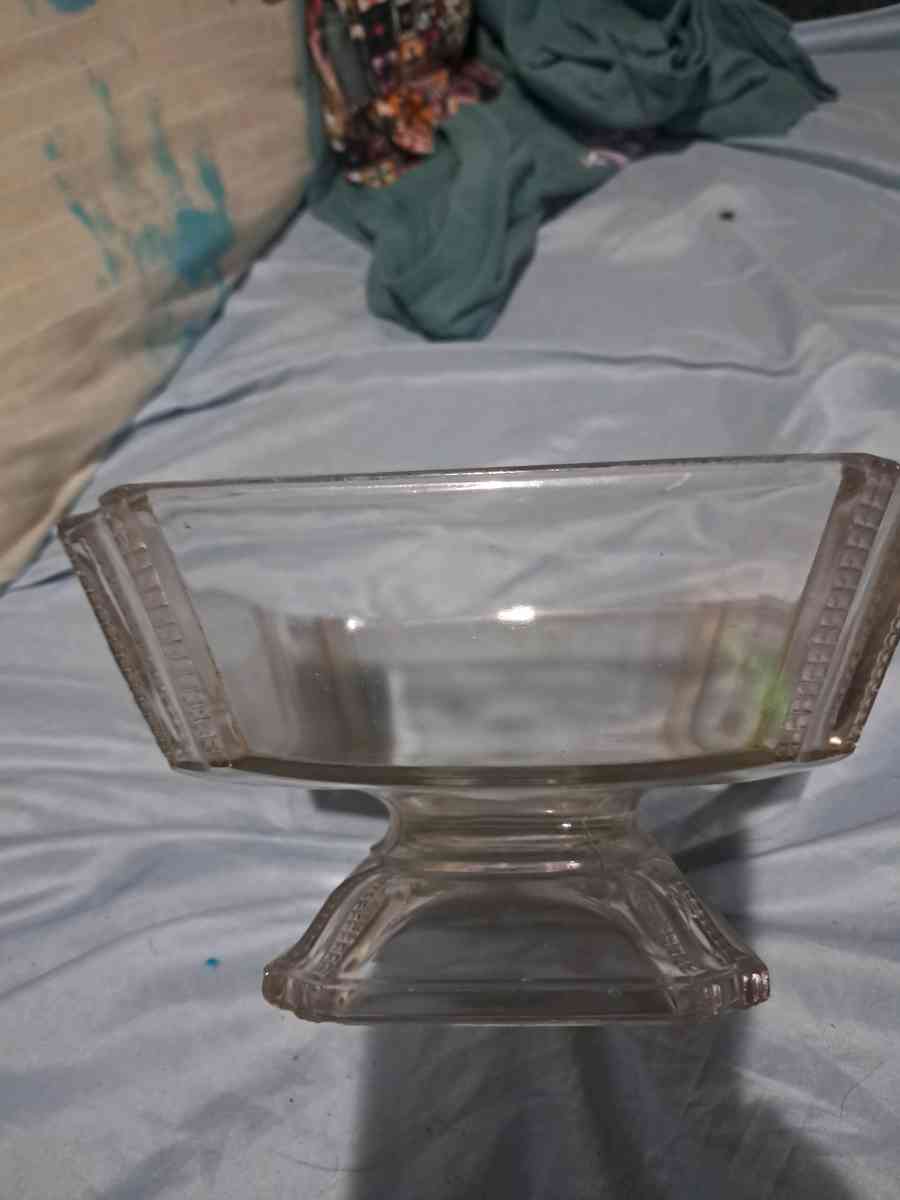 Vintage Glass Fruit Bowl - Adamsville, Ohio