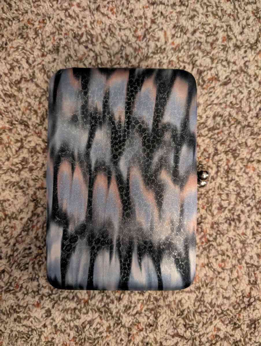 Black and gray with a hint of pink wallet - Savannah, Georgia