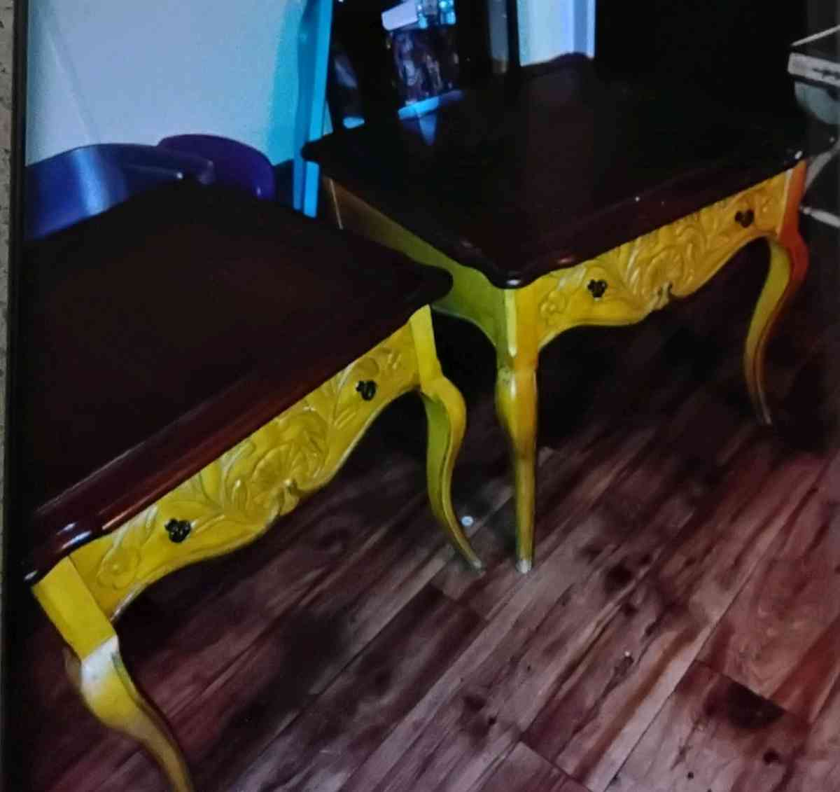 French heckman side tables - Barney, Georgia - FleaMarketBay