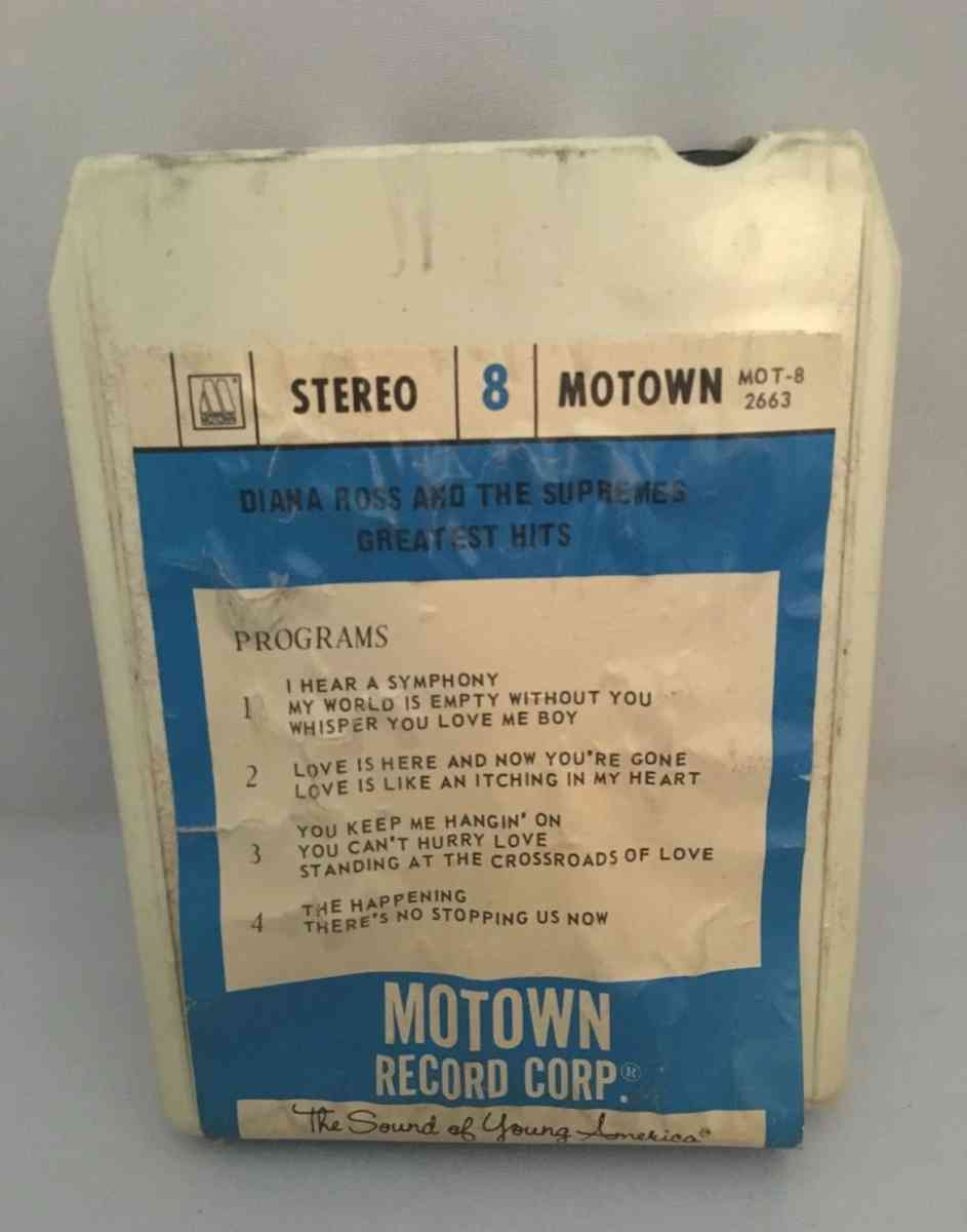 DIANA ROSS AND THE SUPREMES GREATEST HITS 8Track used see de