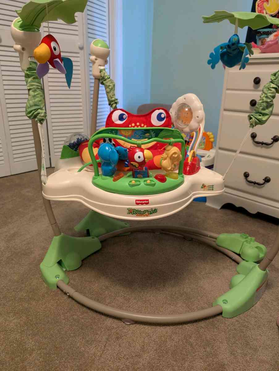 Fisher Price Rainforest Jumperoo Baby Bouncer - Savannah, Georgia - FleaMarketBay