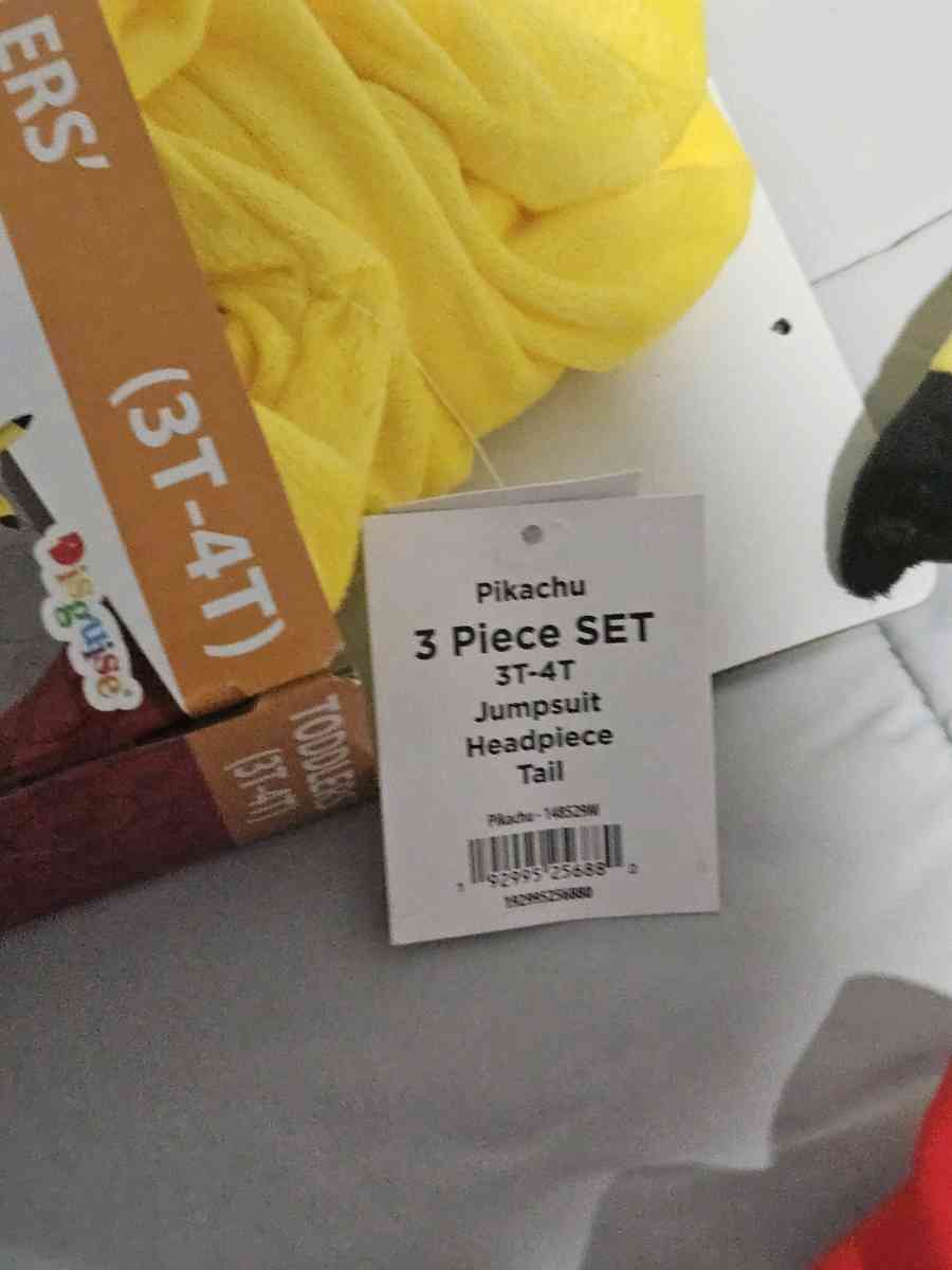 super mario Pokmon Pikachu Costumes - Ontario, California - FleaMarketBay