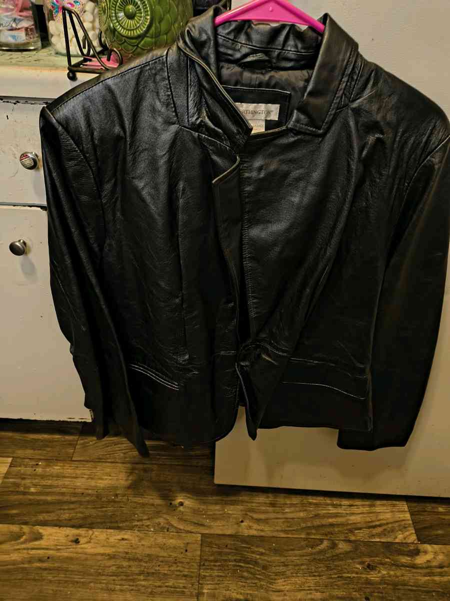 two different leather coats brand new - Cherry Hill, New Jersey - FleaMarketBay