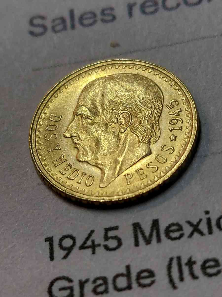 MEXICO 22K GOLD COIN - Brooklyn, New York - FleaMarketBay