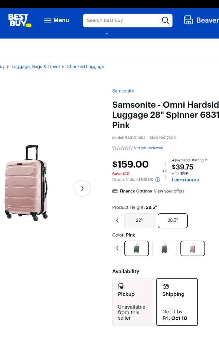 Samsonite OMNI hardside luggage - Portland, Oregon - FleaMarketBay