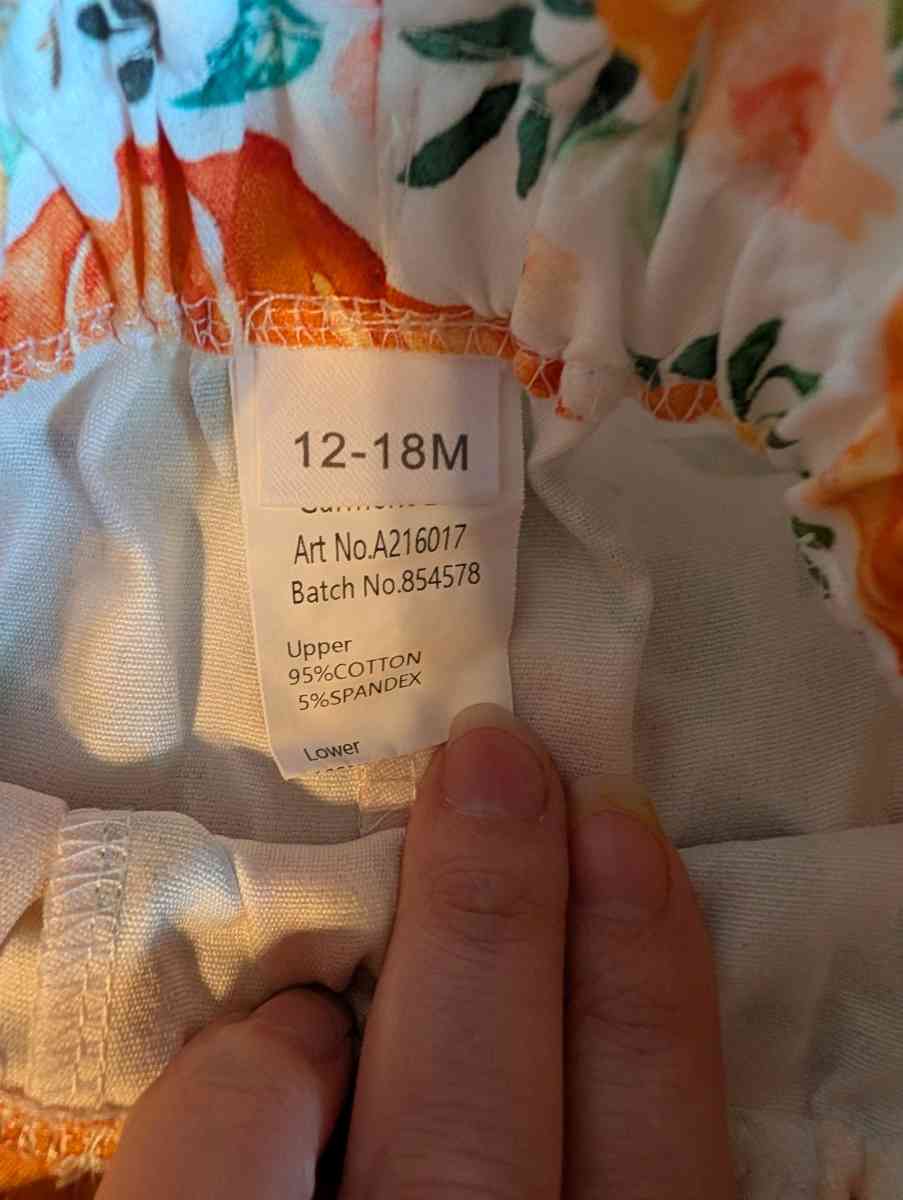 One pumpkin baby outfit - Savannah, Georgia - FleaMarketBay