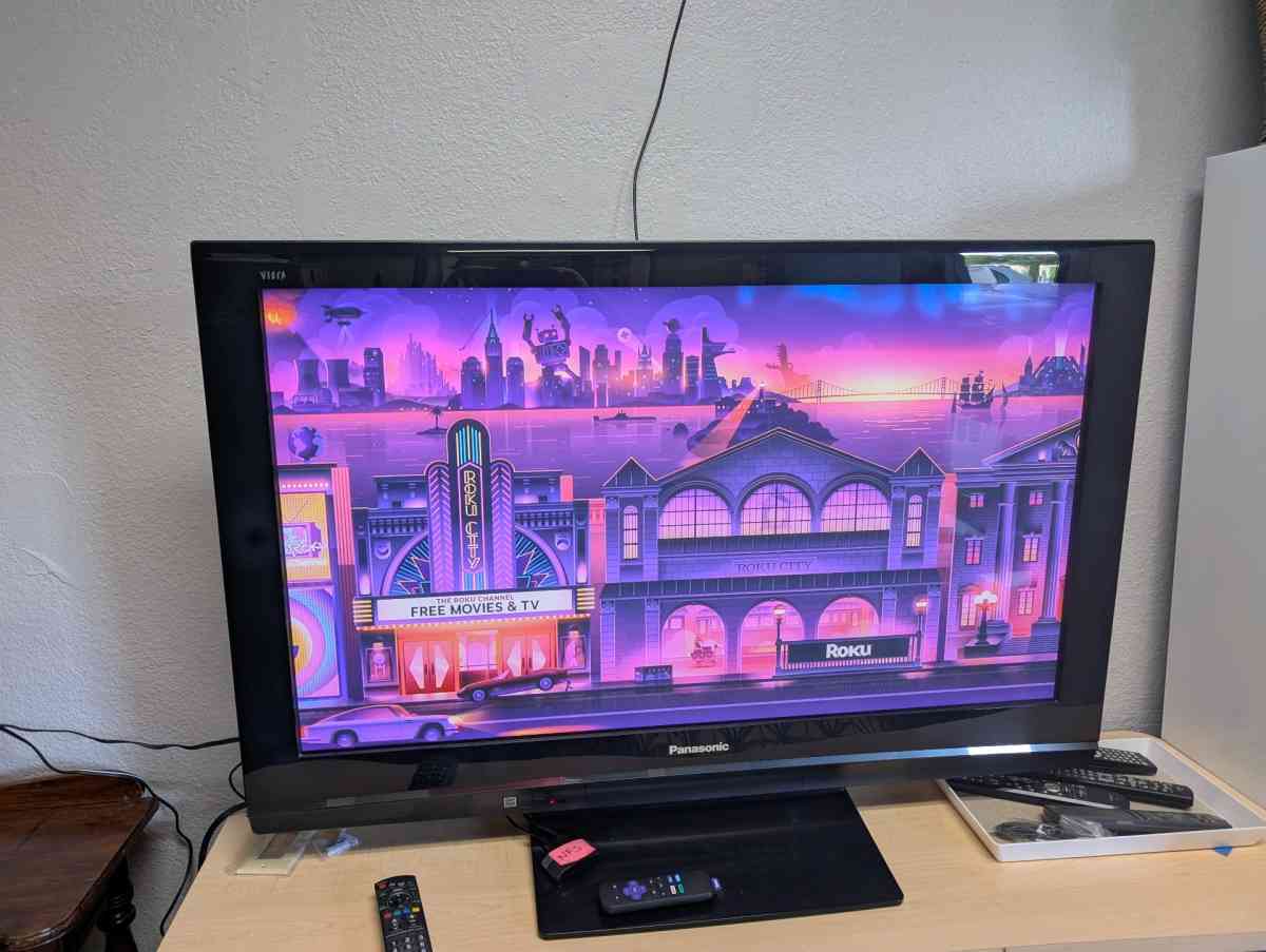 Panasonic 46 Inch High Definition Plasma TV - Albuquerque, New Mexico - FleaMarketBay