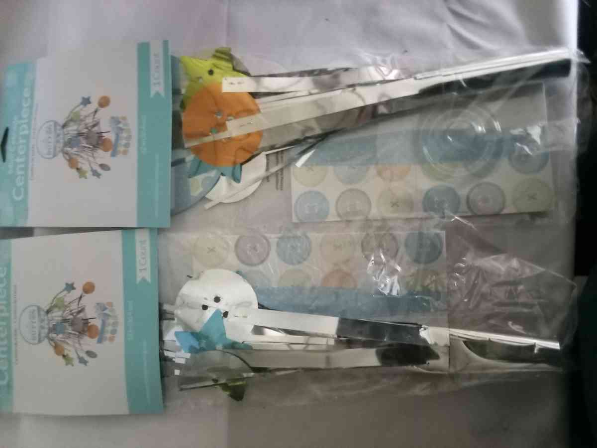 5x boy birthday table top center peaces - Saint Joseph, Michigan - FleaMarketBay