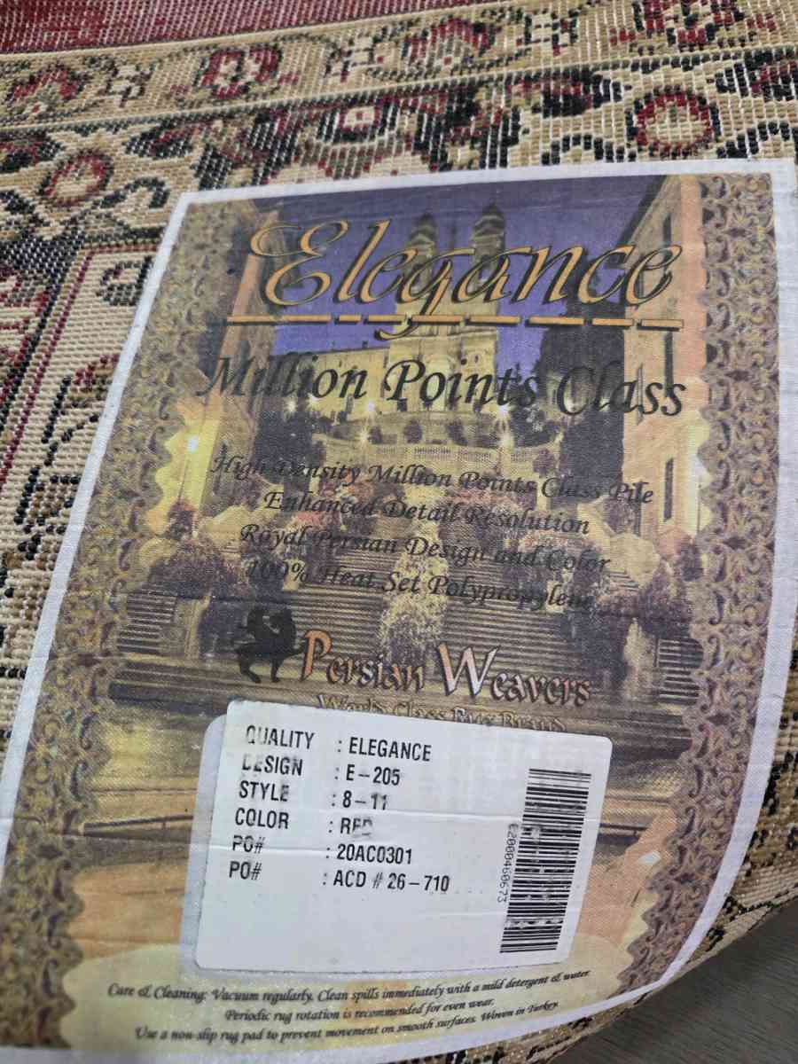 Elegance Persian Weavers Rug - Glendale, Arizona - FleaMarketBay