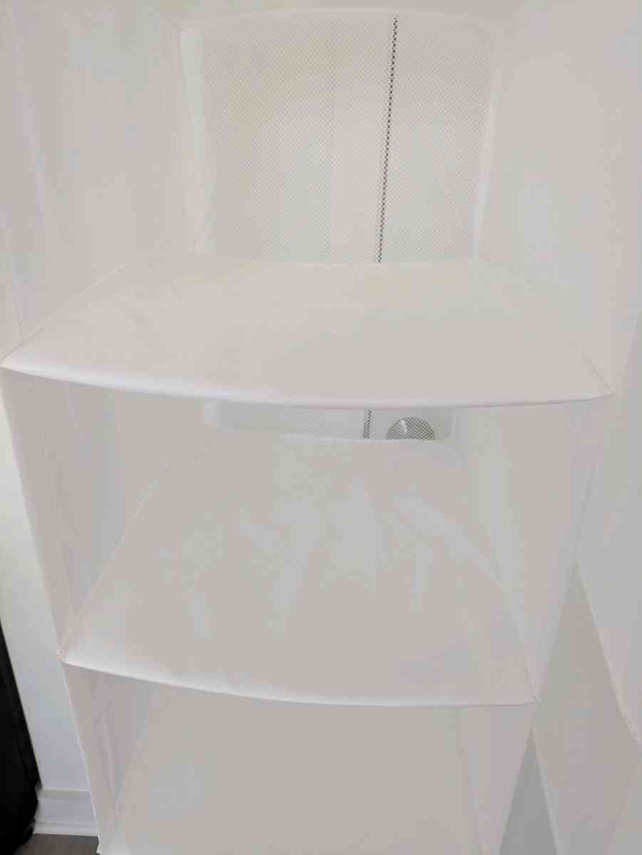 IKEA RIGGA Clothes Rack and 2 SKUBB Organizers - Chicago, Illinois - FleaMarketBay