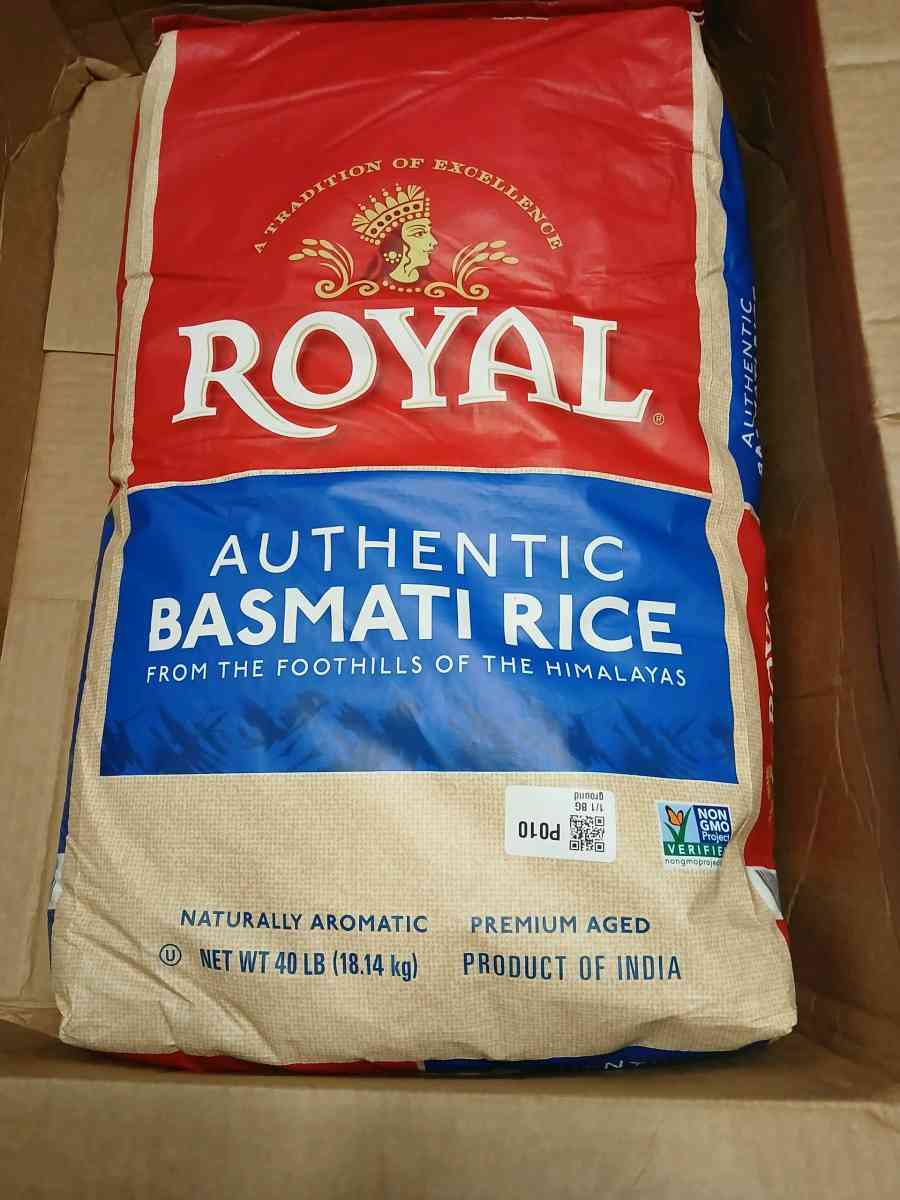 two 40lb bags of Royal Basmati Rice - Louisville, Kentucky - FleaMarketBay