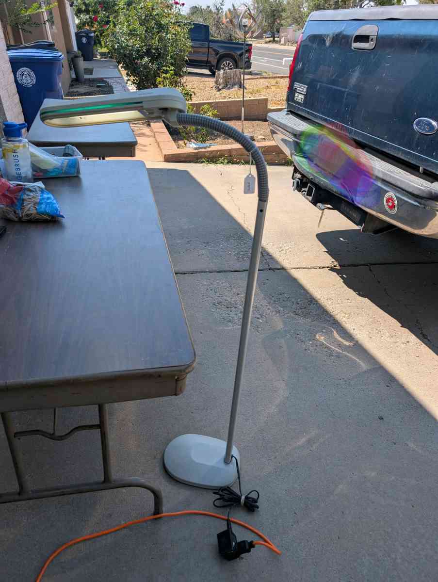 Over The Desk Floor Lamp - Albuquerque, New Mexico - FleaMarketBay