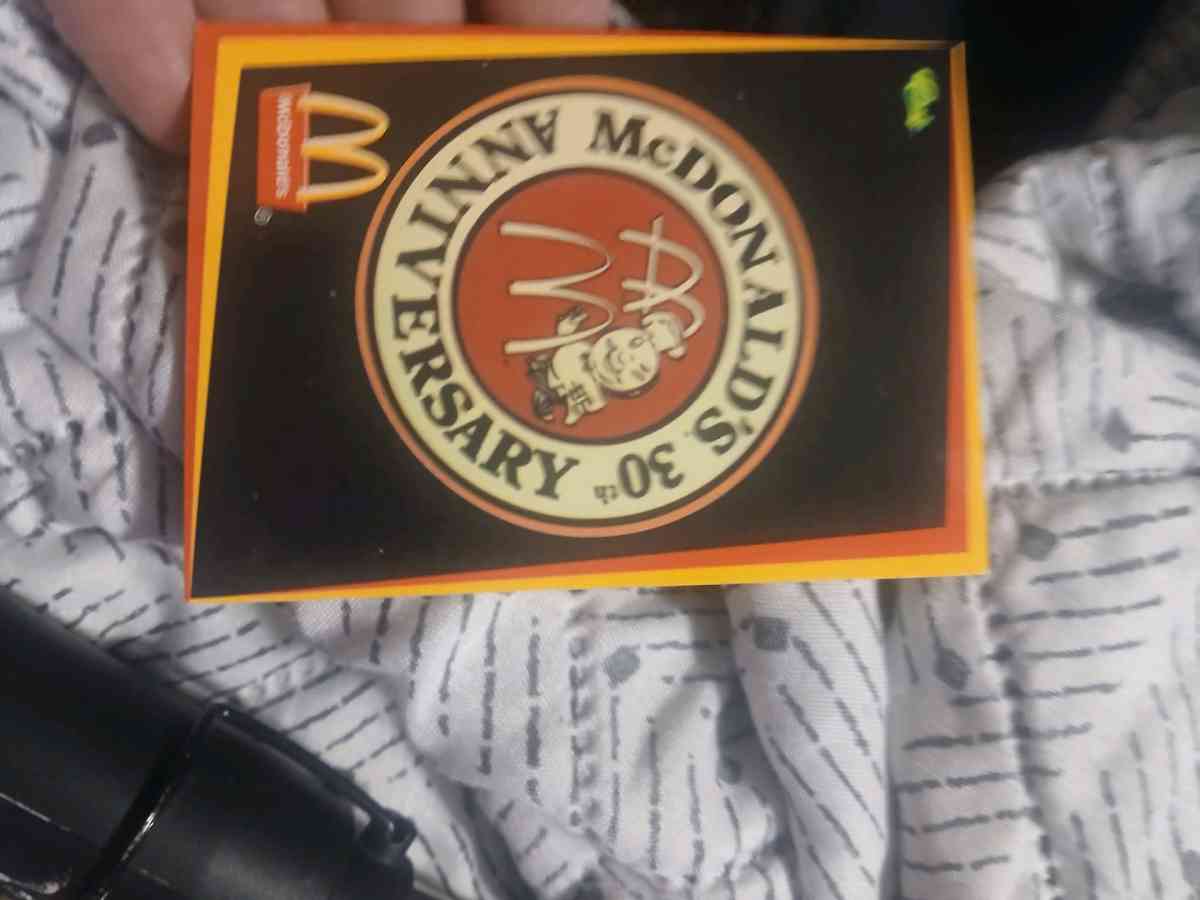 McDonalds cards - Fayette, Ohio