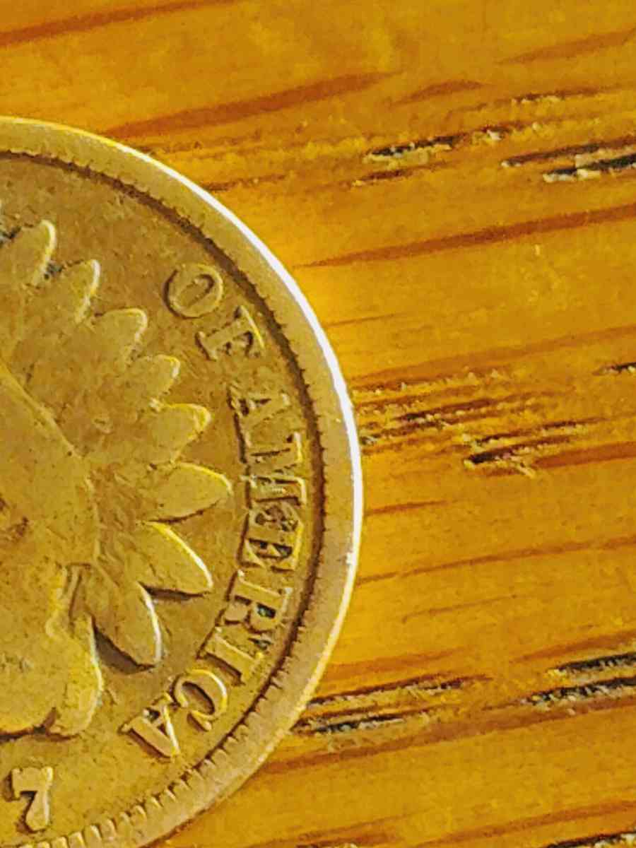 1887 Indian head cent DDO - Philadelphia, Pennsylvania - FleaMarketBay