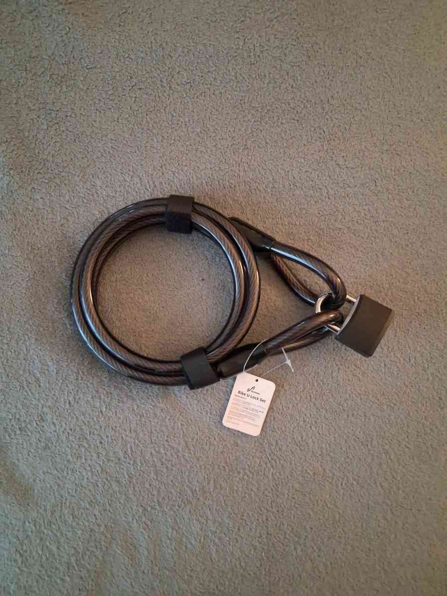 Sportneer Security Steel Cable Bike U Lock Set 5M Cable Only - North Hollywood, California