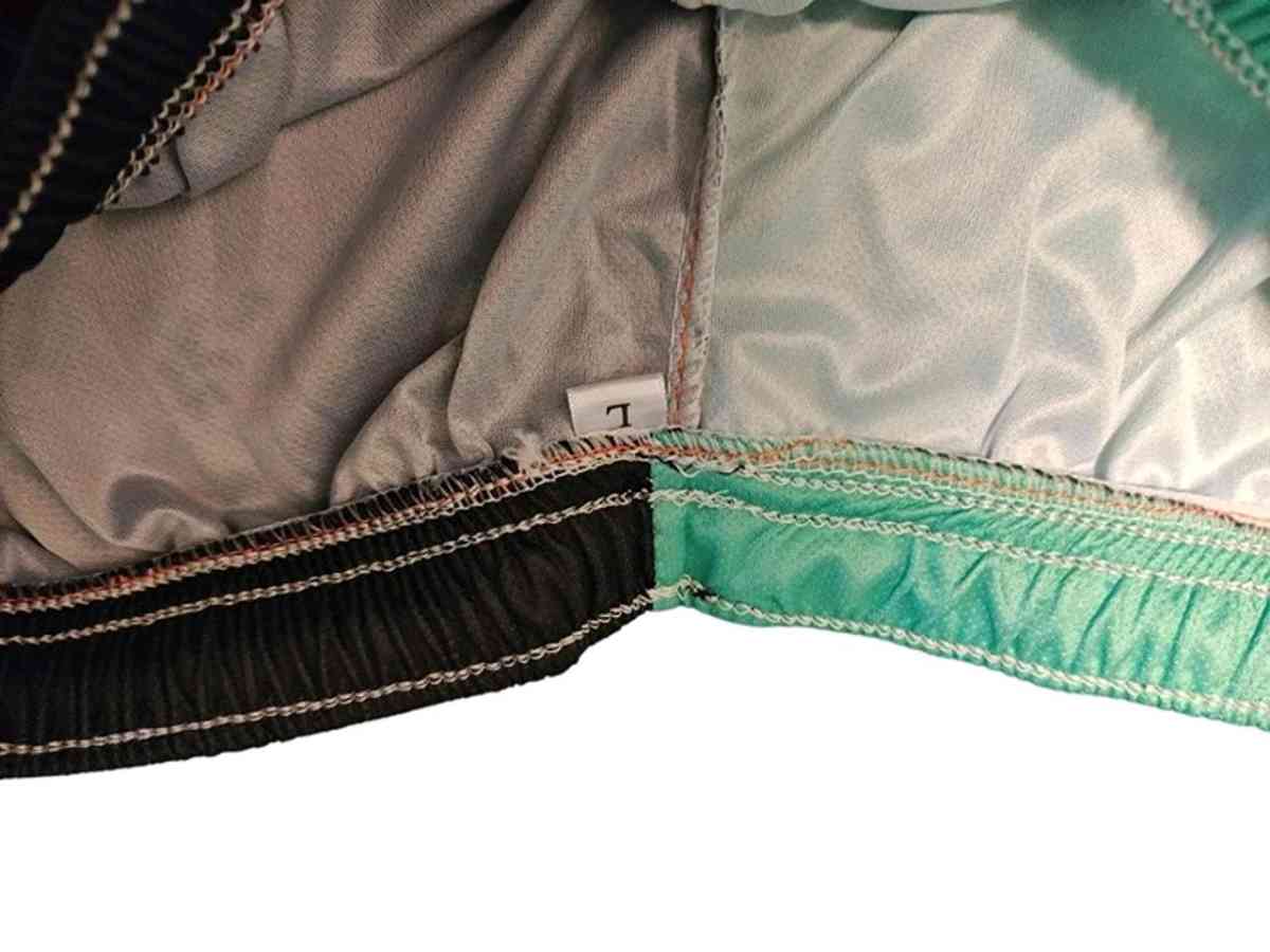 Muay Thai Shorts Mid Thigh Cut 2 Tone  Mint  Black Kill Crew - Alicia, Arkansas - FleaMarketBay