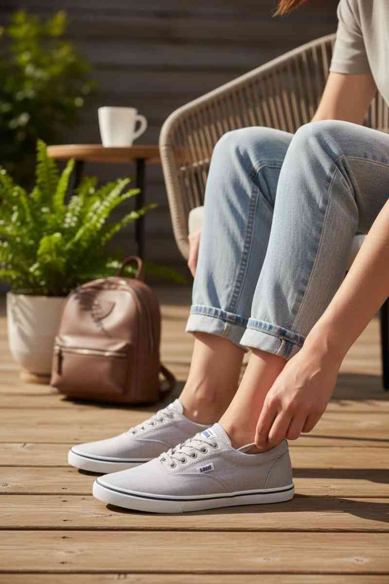 mens Sperry top sider boat shoes grey and black new in box - O Brien, Florida