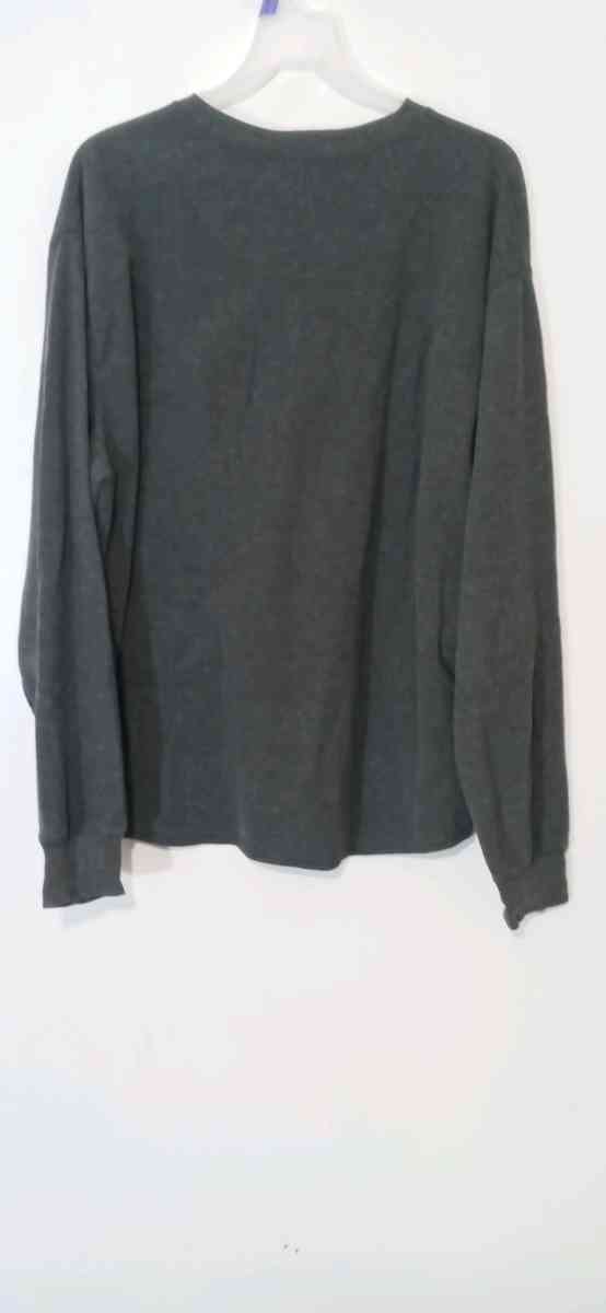 Mens Long Sleeve Waffle Dress Shirt XL - Dane, Wisconsin - FleaMarketBay