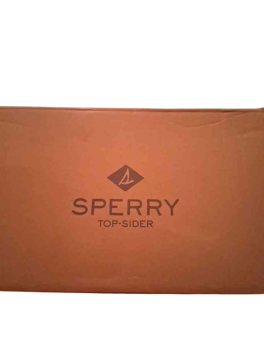 mens Sperry top sider boat shoes grey and black new in box - O Brien, Florida - FleaMarketBay