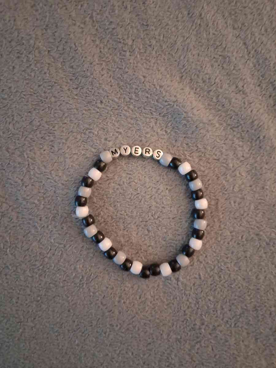 Universal Studios Halloween Michael Myers Pearl Bracelet - North Hollywood, California