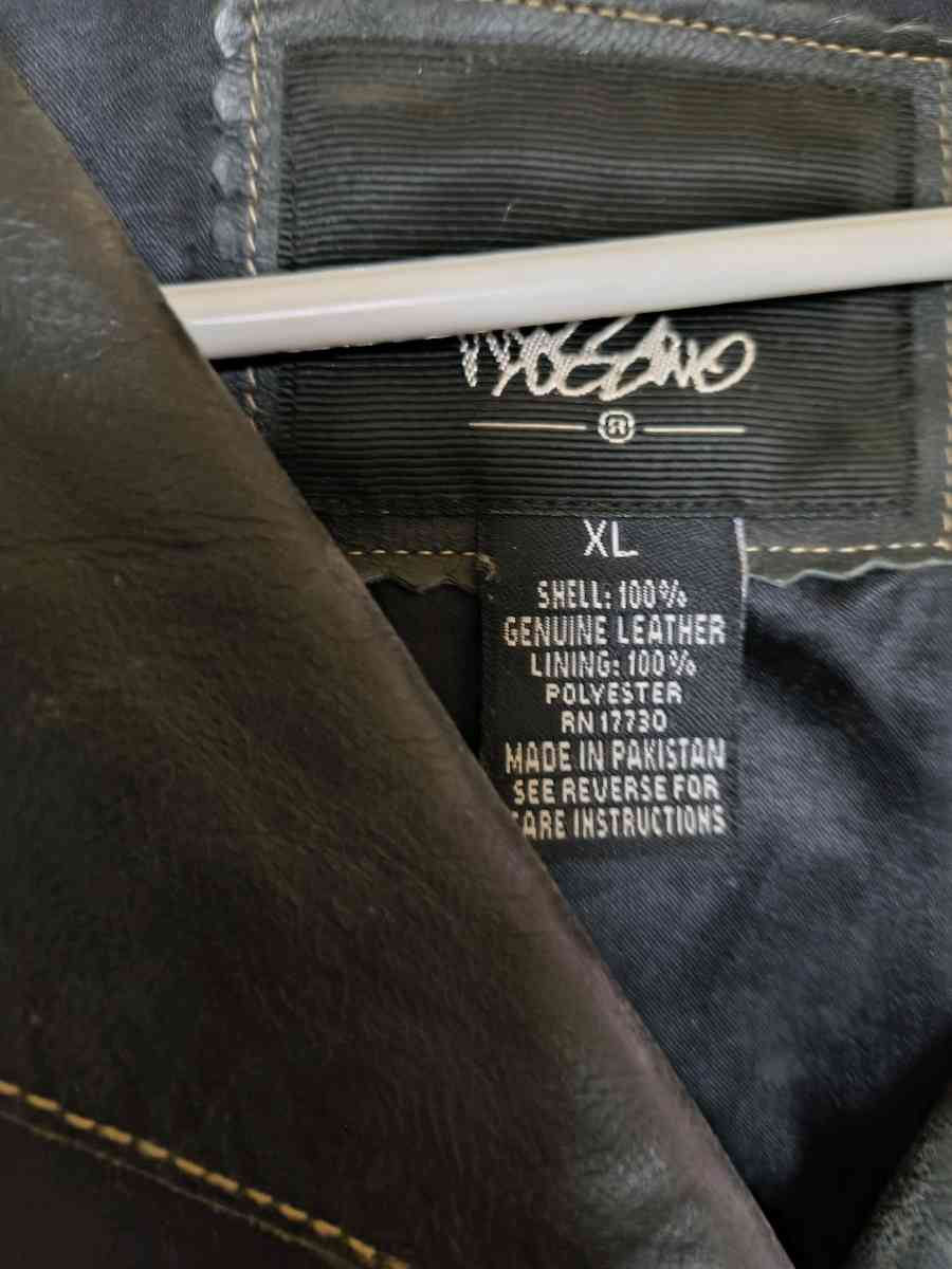 two different leather coats brand new - Cherry Hill, New Jersey - FleaMarketBay