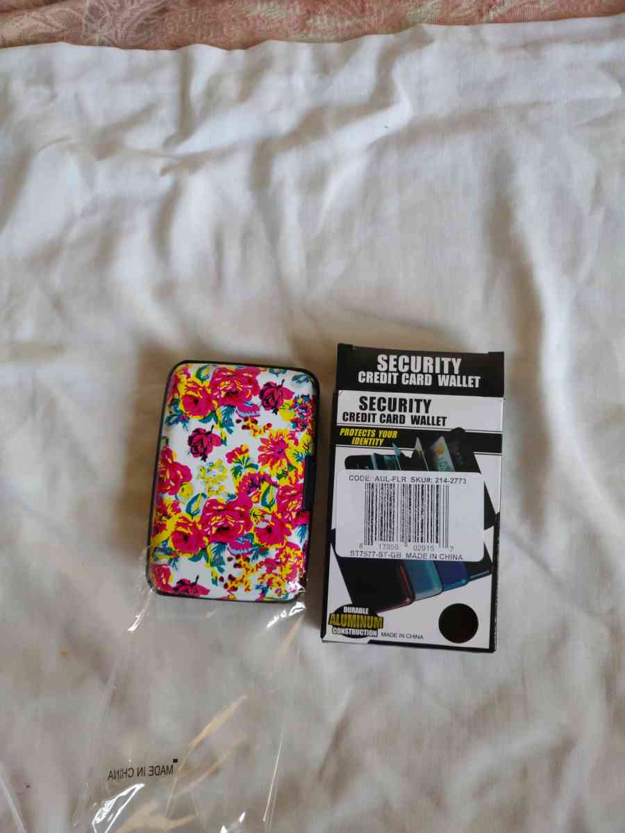 Floral Security Wallet - Gary, Indiana