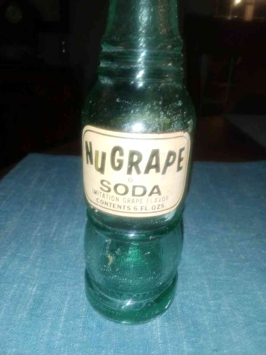 Nugrape Soda Bottle - Atoka, Tennessee
