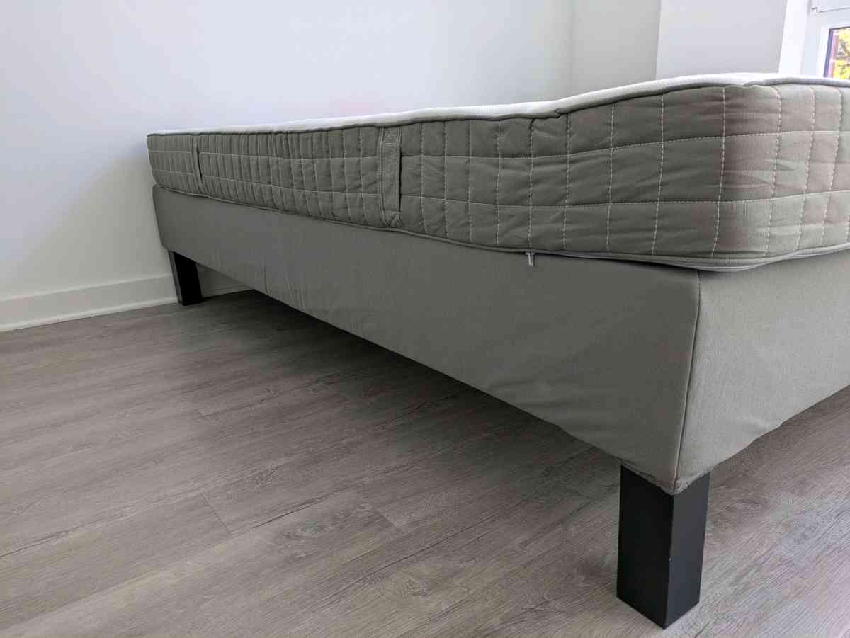 IKEA queen size ESPEVAR mattress base and MORGEDAL mattress - Chicago, Illinois - FleaMarketBay