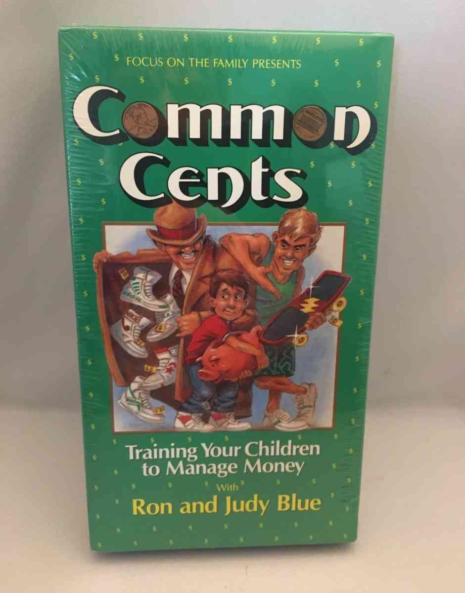 Focus on the Family Presents Common Cents VHS SEALED See des
