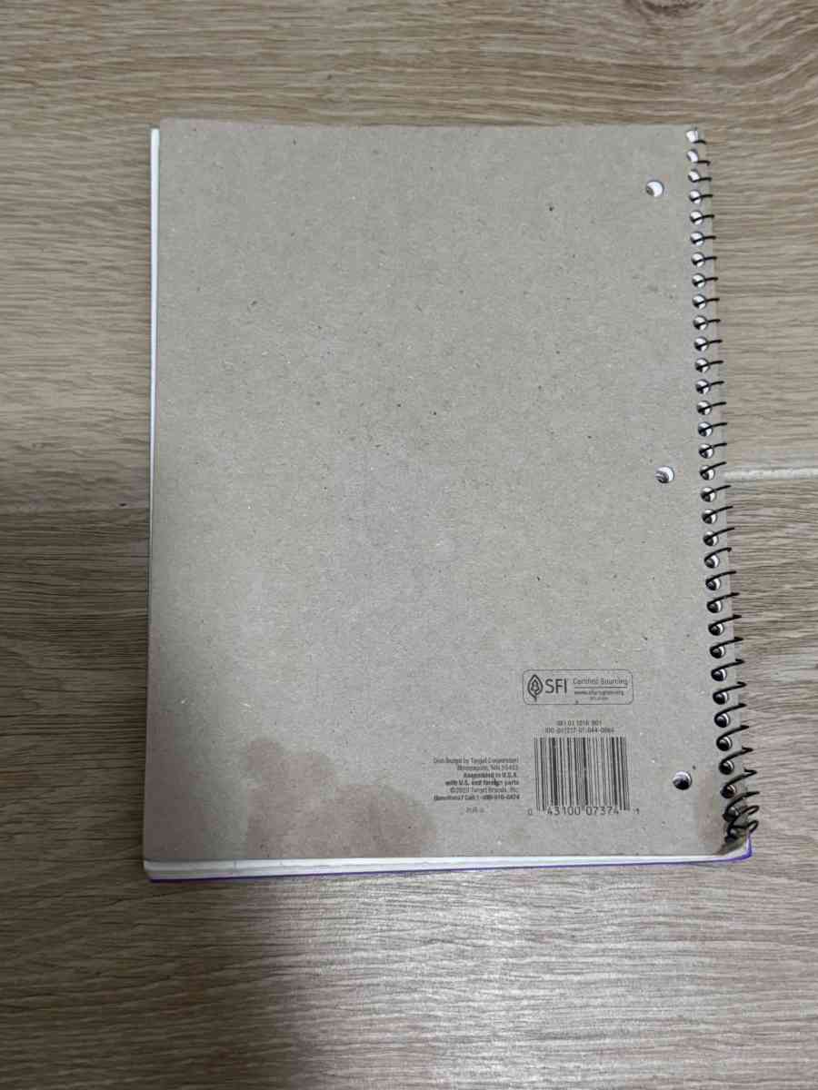 Wide Ruled Notebook - Mesa, Arizona - FleaMarketBay