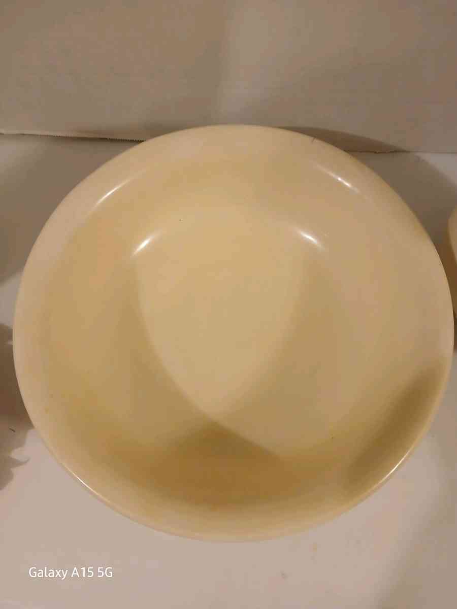 Vintage McCoy picture and bowl - Hamilton, Alabama - FleaMarketBay