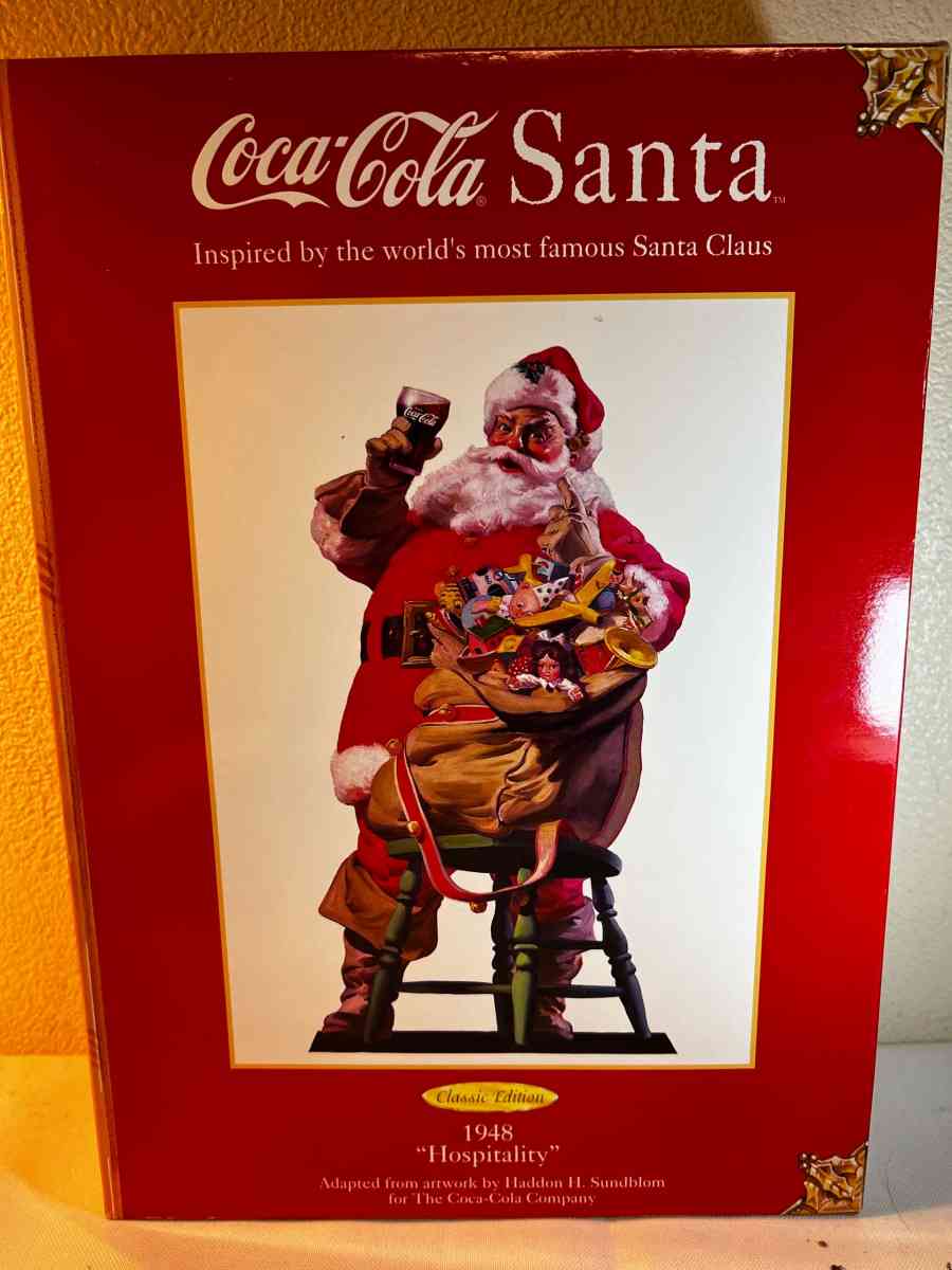 CocaCola Santa 1948 hospitality doll 12 - Camp Verde, Arizona - FleaMarketBay
