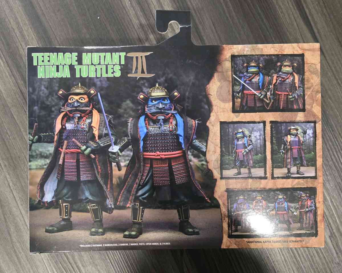 NECA Teenage Mutant Ninja Turtles 3 Movie Leonardo  Michaela - Pittsburgh, Pennsylvania - FleaMarketBay