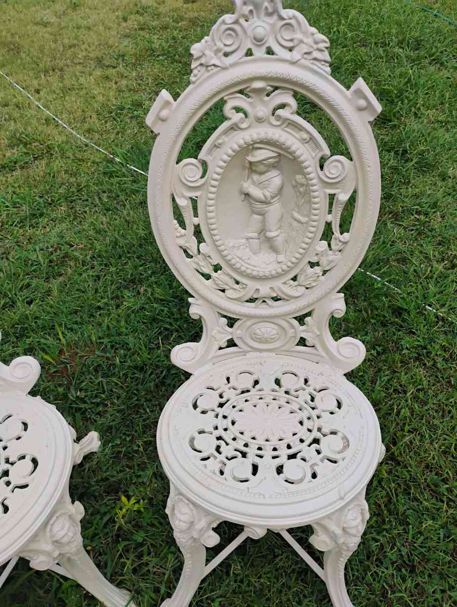 Antique Iron chairs - Madison, Alabama