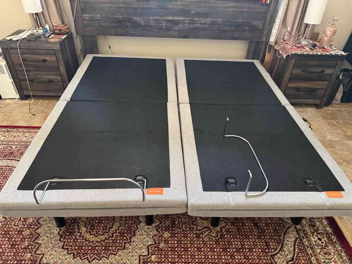 California King split adjustable base