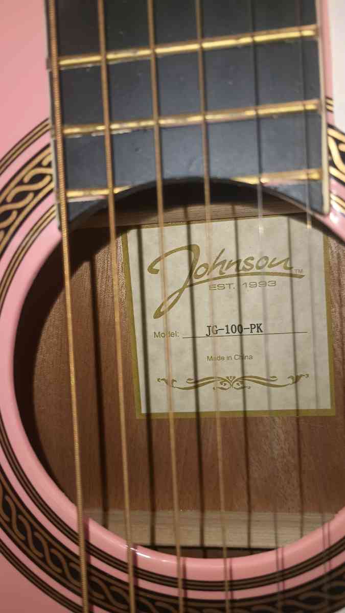 Pink Guitar with Case and Tools - Westlake, Louisiana - FleaMarketBay