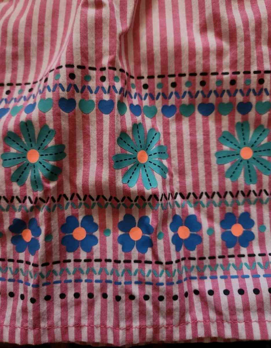 Baby stripe dress with flower accents - Savannah, Georgia - FleaMarketBay