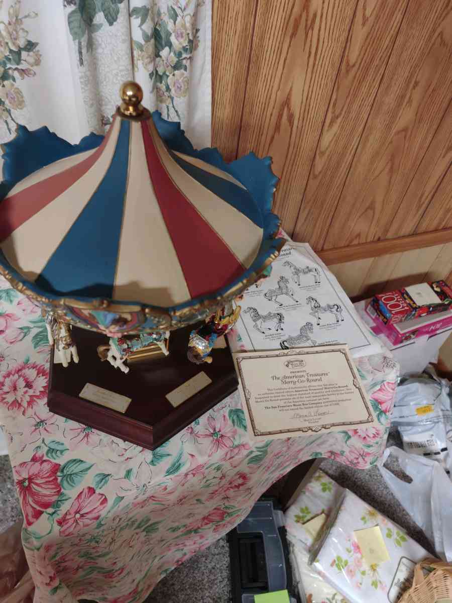 Limited Edition Carousel - Gary, Indiana - FleaMarketBay