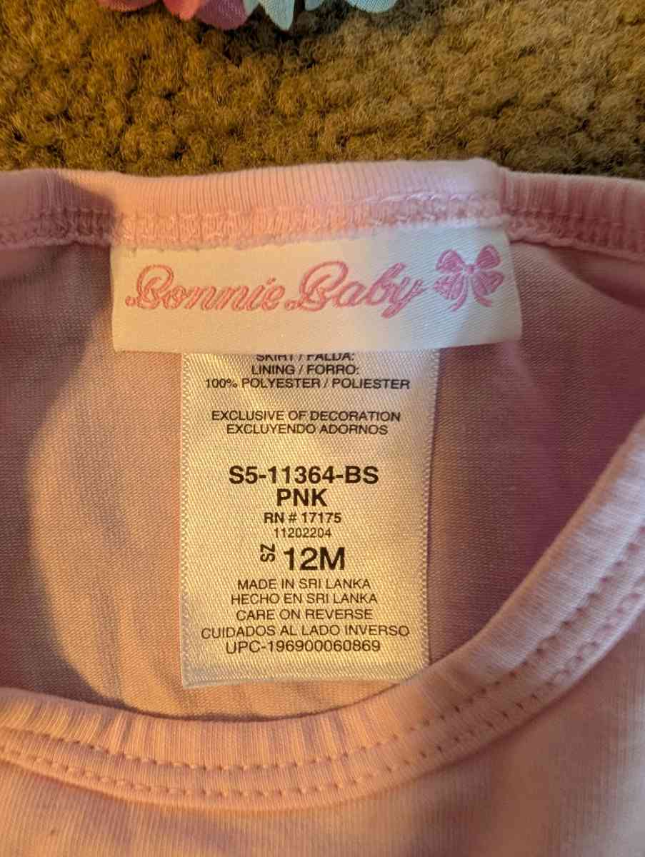 Baby 1st birthday dress with headband - Savannah, Georgia - FleaMarketBay