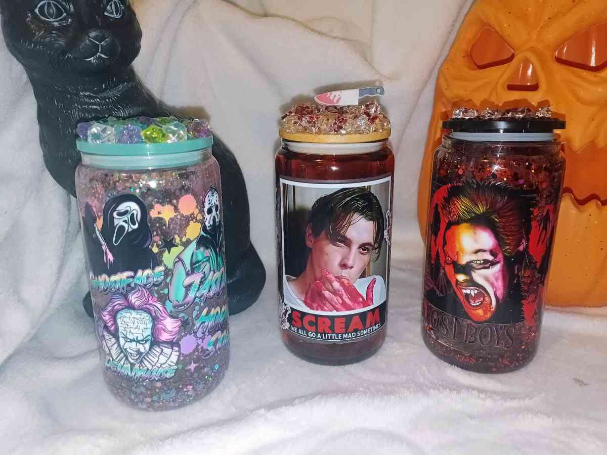 16oz Snowglobe tumblers - Killeen, Texas