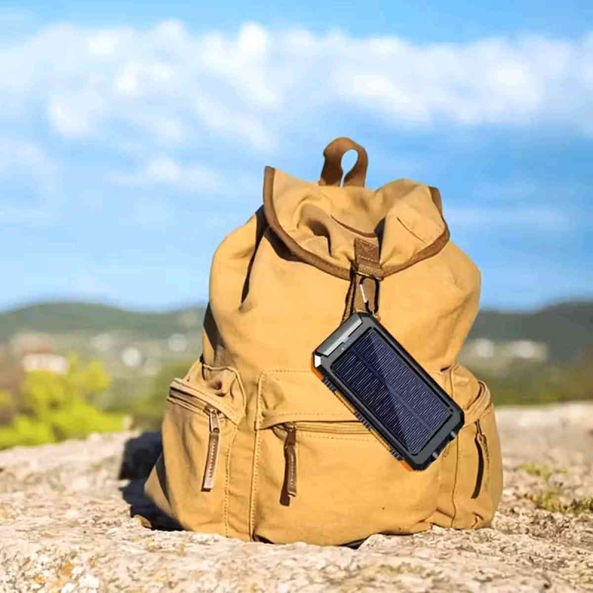 20000mAh USB Portable Charger Solar Power Bank  Solar Mobile - Los Angeles, California - FleaMarketBay