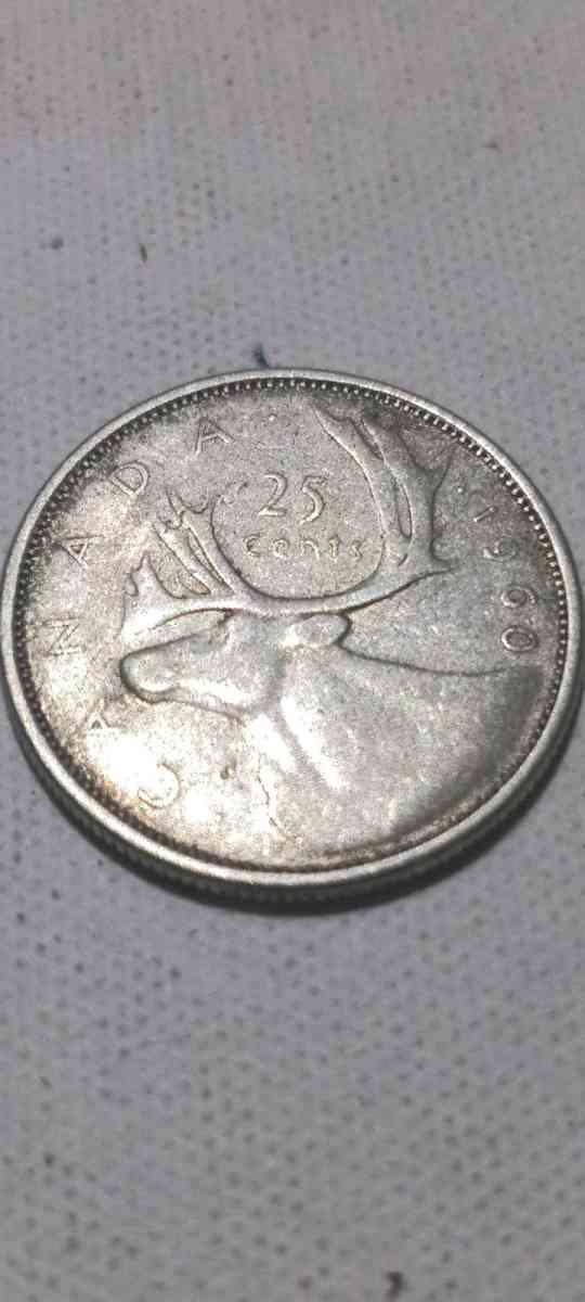SILVER CANADIAN QUARTERS - Brixey, Missouri - FleaMarketBay