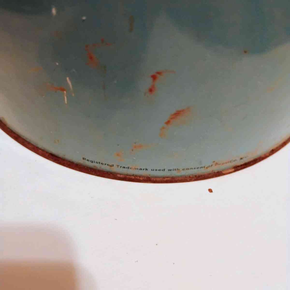 vintage dont litter promo 1970s Pepsi cola metal trash can - Lexington, Kentucky - FleaMarketBay