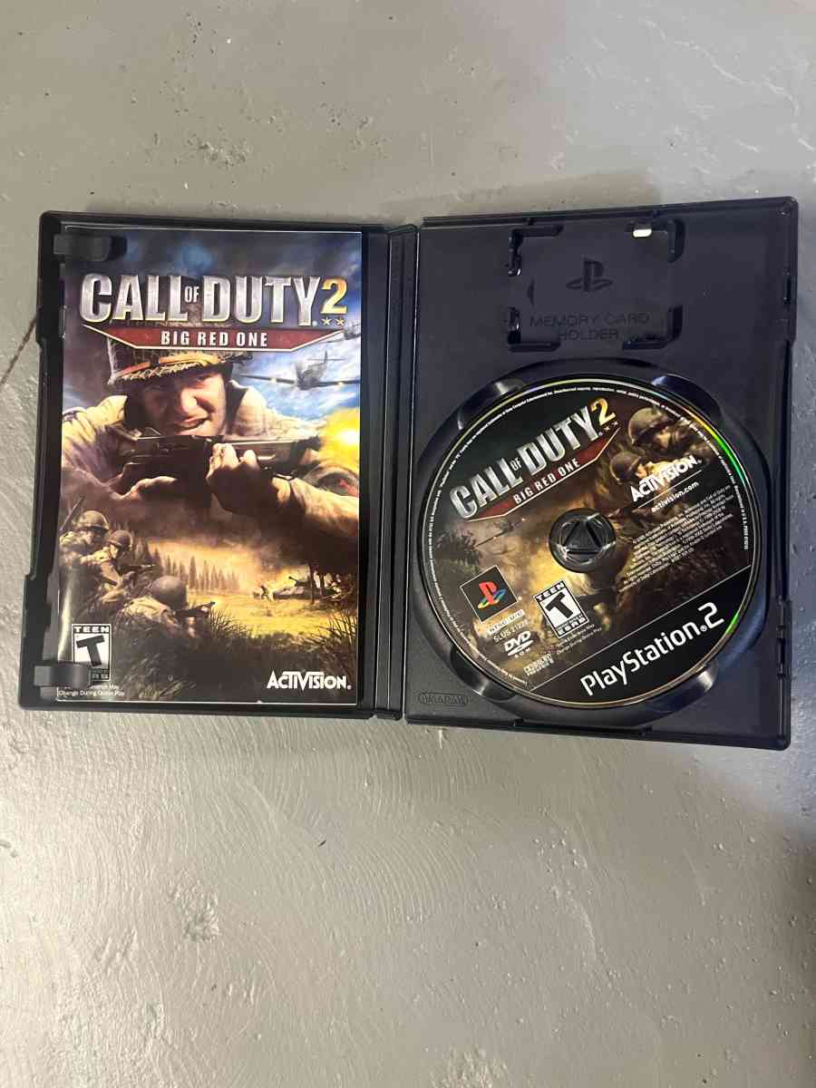 Used Call of Duty 2 Big Red One PS2 - Piscataway, New Jersey - FleaMarketBay